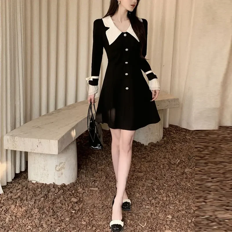 Baby Collar Age Reducing Belly Covering Slimming Dress Trendy and Stylish with a Small Fragrance and Temperament
Baby Collar Age Reducing Belly Covering Slimming Dress Trendy and Stylish with a Small Fragrance and Temperament
