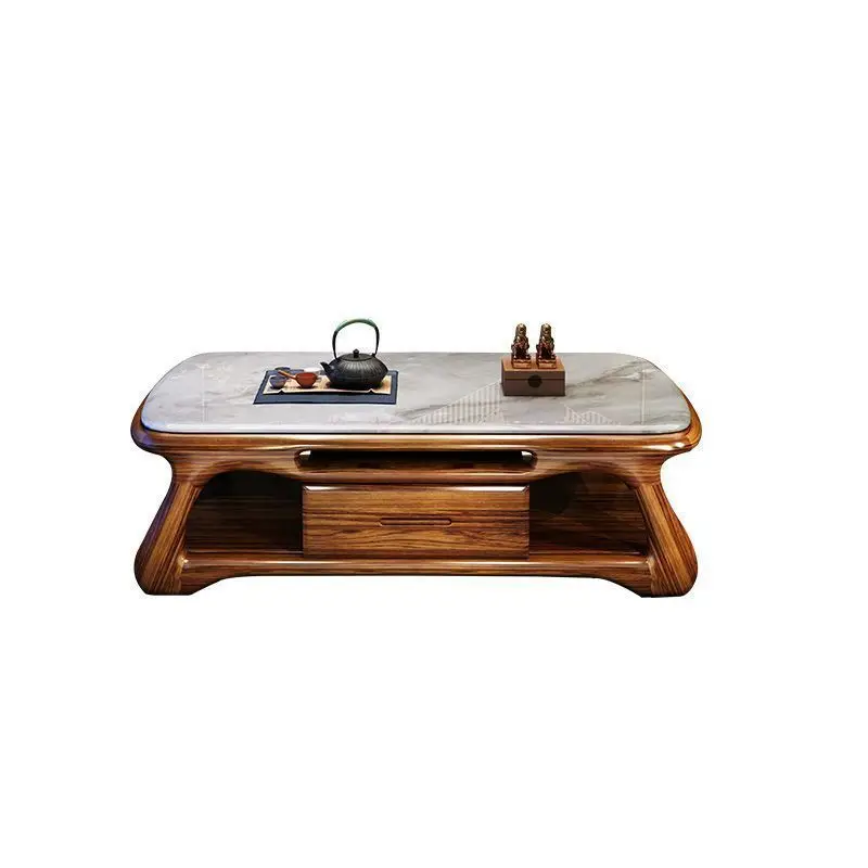 Marble coffee table new Chinese modern living room solid wood home TV cabinet
Marble coffee table new Chinese modern living room solid wood home TV cabinet