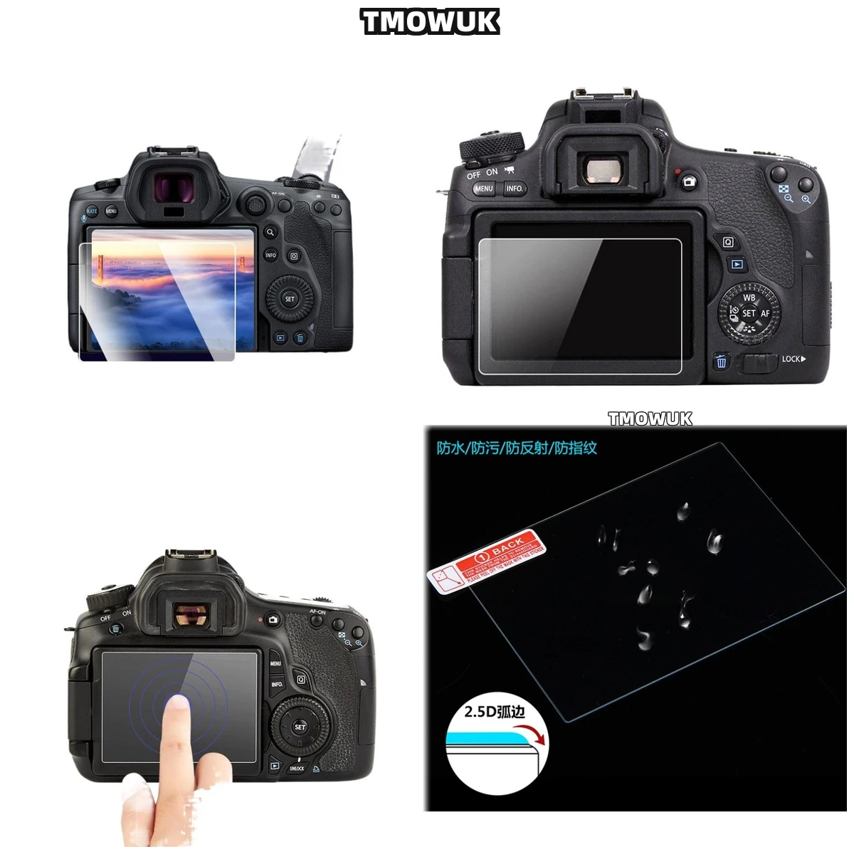 For Canon 200D 200DII LCD Screen Protector Tempered Glass Film 9H Hardness HD Clear Anti-Scratch Easy Installation
For Canon 200D 200DII LCD Screen Protector Tempered Glass Film 9H Hardness HD Clear Anti-Scratch Easy Installation