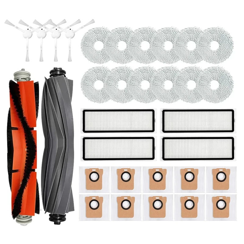 For Xiaomi Robot Vacuum X10+ / X10 Plus B101GL Spare Parts Accessories Main Side Brush Hepa Filter Dust Bag Mop Cloth
For Xiaomi Robot Vacuum X10+ / X10 Plus B101GL Spare Parts Accessories Main Side Brush Hepa Filter Dust Bag Mop Cloth