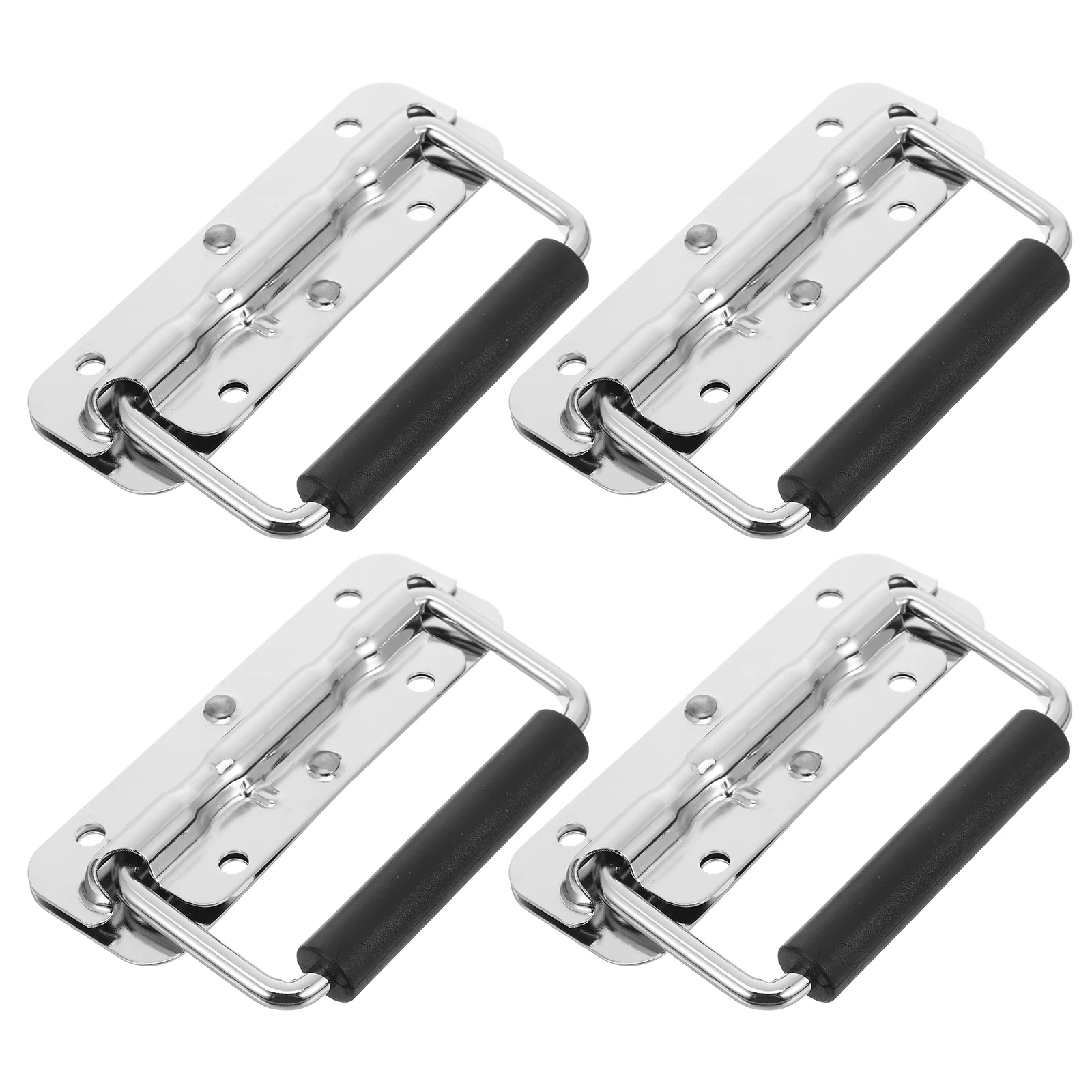 4pcs Black Cabinet Handles Stainless Steel Heavy Duty Case Hardware Pull Chest Spring Loaded Mount Storage Iron Durable Light
4pcs Black Cabinet Handles Stainless Steel Heavy Duty Case Hardware Pull Chest Spring Loaded Mount Storage Iron Durable Light
