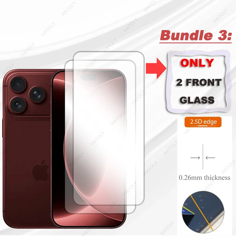 For Apple iPhone 18 Pro Max Glass Clear HD Protective Film For iPhone 18 Pro Max 5G Film Screen Protector Camera Lens Protector
For Apple iPhone 18 Pro Max Glass Clear HD Protective Film For iPhone 18 Pro Max 5G Film Screen Protector Camera Lens Protector