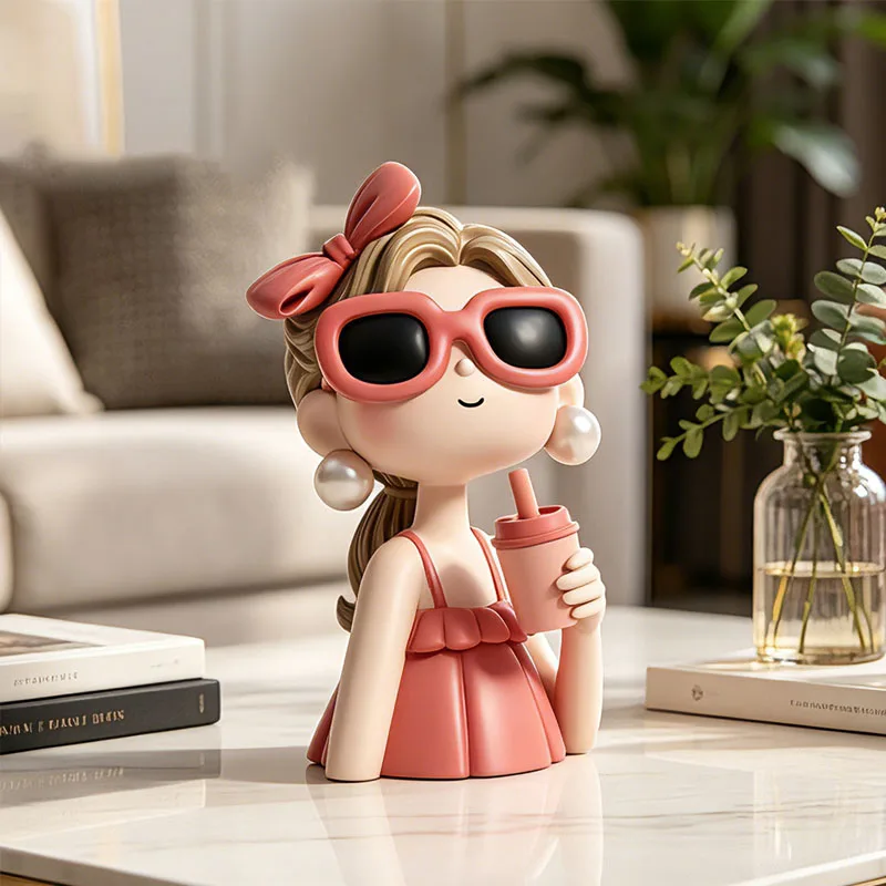 Creative Resin Girl Sculpture Ornament Living Room Bedroom Wine Cabinet Tabletop Pearl Girl Statue Display Crafts Christmas Gift
Creative Resin Girl Sculpture Ornament Living Room Bedroom Wine Cabinet Tabletop Pearl Girl Statue Display Crafts Christmas Gift
