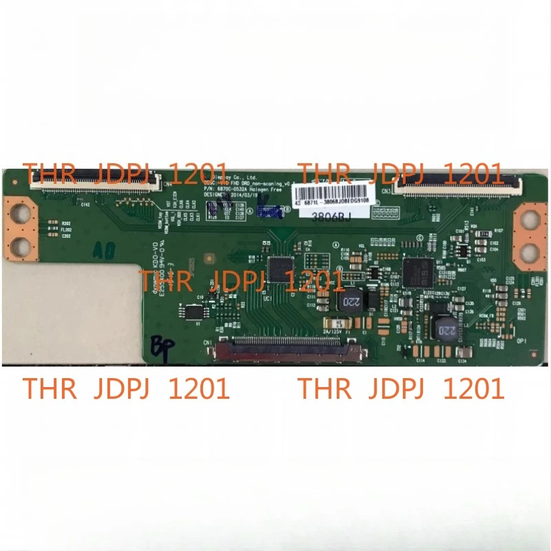 DB 6870C-0532B для 43-дюймового 49-дюймового 55-дюймового материнской платы ТВ-платы 43/49/55-дюймового телевизора, оригинальная плата T-con
DB 6870C-0532B для 43-дюймового 49-дюймового 55-дюймового материнской платы ТВ-платы 43/49/55-дюймового телевизора, оригинальная плата T-con