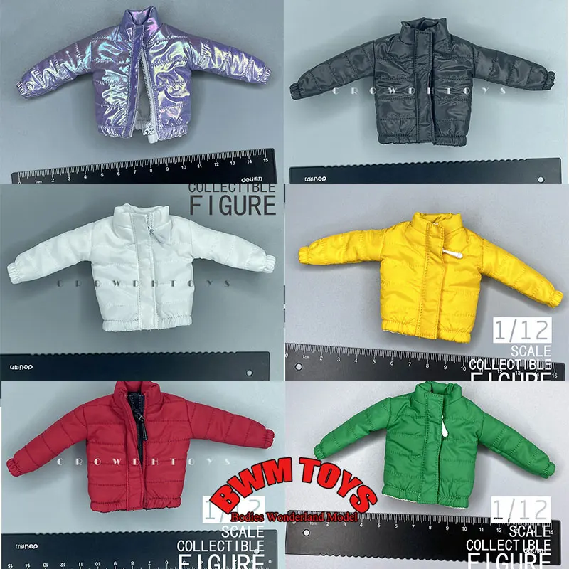 CROWDHTOYS 1/12 Scale Male Soldier Fashionable Zipper Stand Up Collar Down Jacket For 6inch MEZCO SHF Action Figure Doll
CROWDHTOYS 1/12 Scale Male Soldier Fashionable Zipper Stand Up Collar Down Jacket For 6inch MEZCO SHF Action Figure Doll
