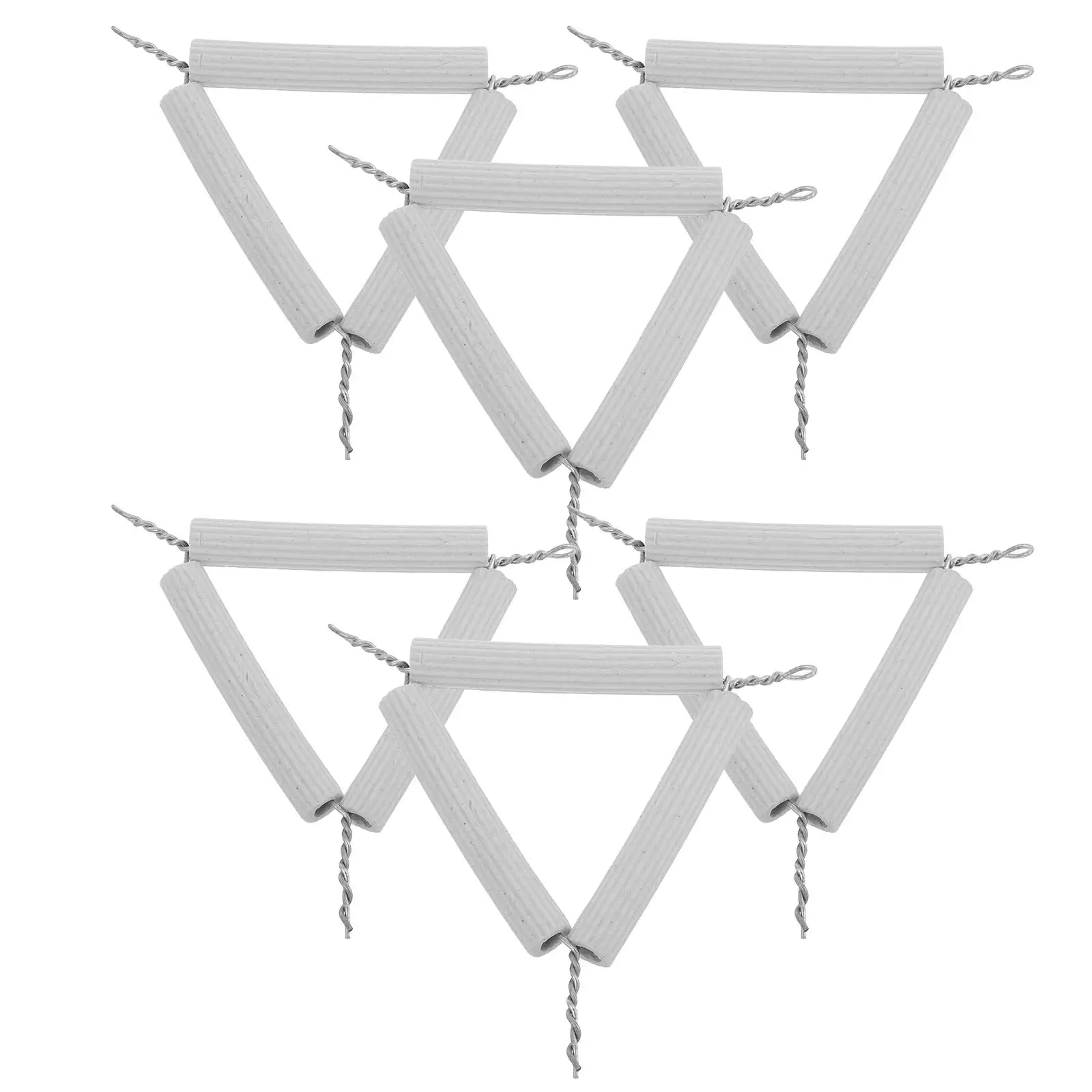 6pcs Crucible High Temp Lab Instruments Triangular Ceramic Ceramic Crucible Holder Rack Chemistry Equipment
6pcs Crucible High Temp Lab Instruments Triangular Ceramic Ceramic Crucible Holder Rack Chemistry Equipment