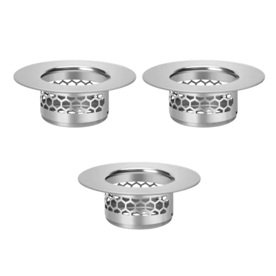 Bathroom Sink Strainer, Bathtub Lavatory Sink Drain Strainer Hair Catcher for Laundry, Mop Pool, Utility, Slop, RV Sink, Stainl
Bathroom Sink Strainer, Bathtub Lavatory Sink Drain Strainer Hair Catcher for Laundry, Mop Pool, Utility, Slop, RV Sink, Stainl