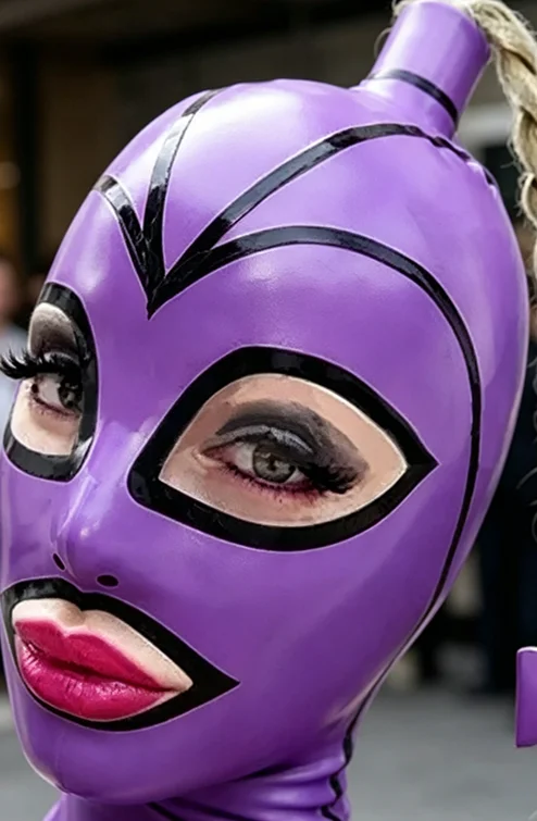 Latex Rubber Gummi Cosplay Hood Halloween Handmade custom Mask
Latex Rubber Gummi Cosplay Hood Halloween Handmade custom Mask
