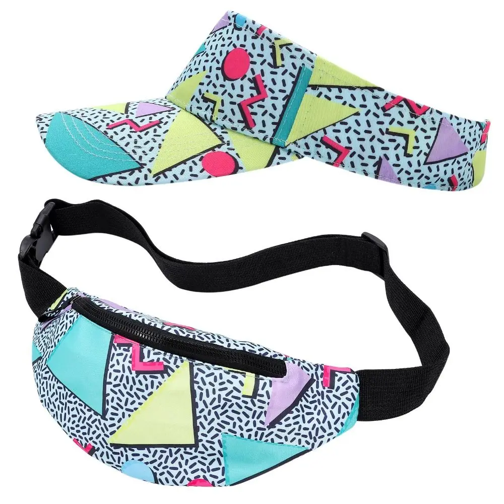 New Colorful 80s 90s Fanny Pack Cotton Comfortable Waist Bag Soft 80s Outfit Sun Visor Hat Summer Party Golf
New Colorful 80s 90s Fanny Pack Cotton Comfortable Waist Bag Soft 80s Outfit Sun Visor Hat Summer Party Golf