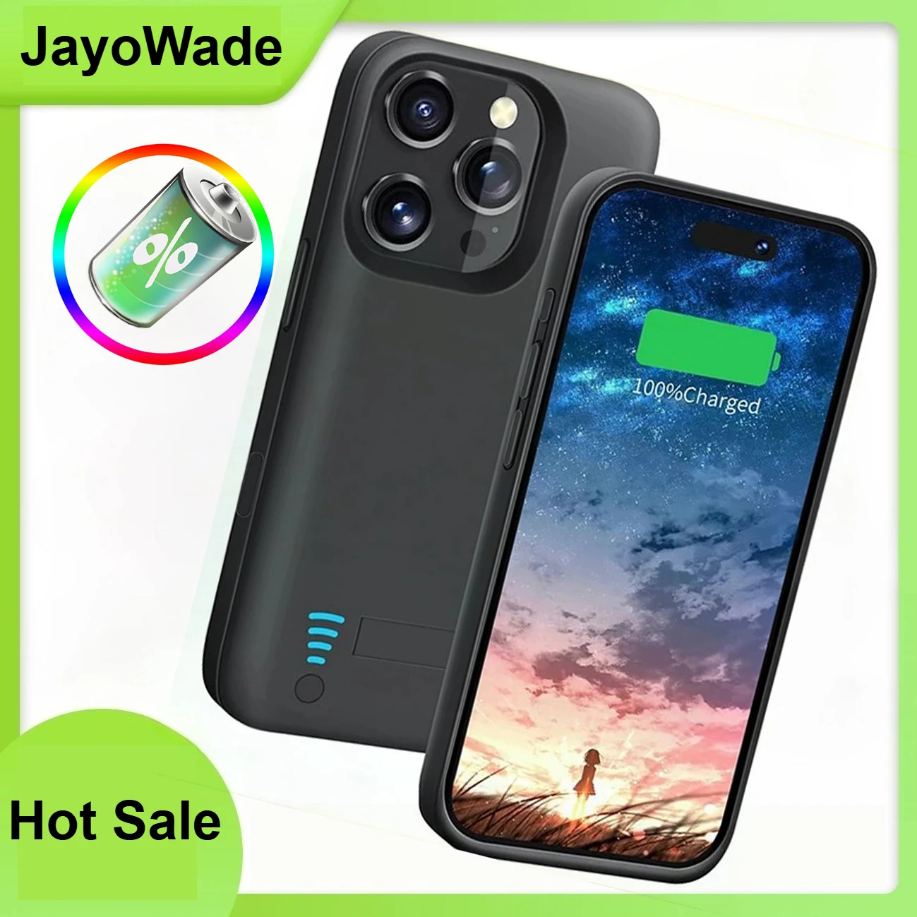 JayoWade New 10000mAh Battery Charger Case for IPhone 15 Pro Max 16 Plus Charging Cover Battery Power Bank for IPhone 16 Pro Max
JayoWade New 10000mAh Battery Charger Case for IPhone 15 Pro Max 16 Plus Charging Cover Battery Power Bank for IPhone 16 Pro Max