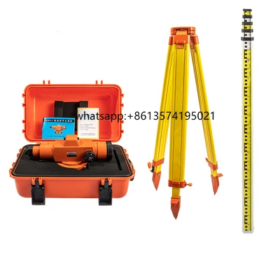 Wholesale 30x Auto Level Equipment Optical Automatic Level Measuring Instruments for Land Survey
Wholesale 30x Auto Level Equipment Optical Automatic Level Measuring Instruments for Land Survey