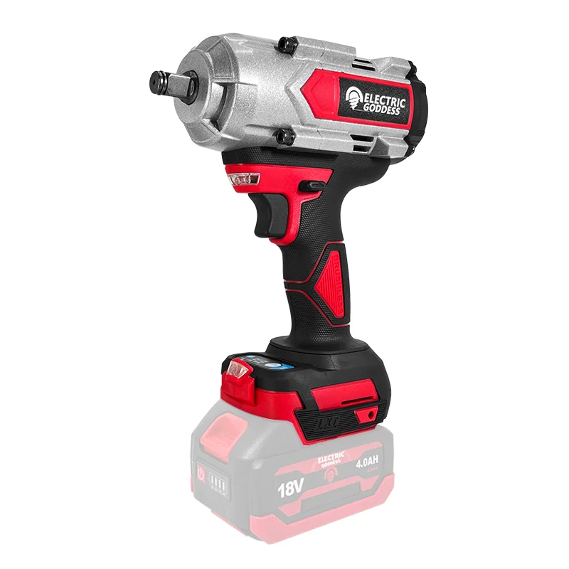Electric Goddess 1000N.m Brushless Cordless Electric Impact Wrench High Torque HomeDIY Automotive Power Tools fit Makita Battery
Electric Goddess 1000N.m Brushless Cordless Electric Impact Wrench High Torque HomeDIY Automotive Power Tools fit Makita Battery