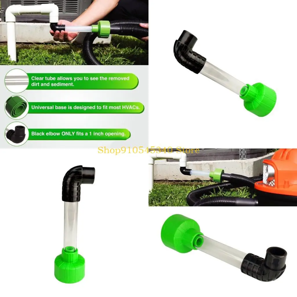 U2JA Cleaner Adapter Universal HVAC Drain Line Unclogger Easy Installation
U2JA Cleaner Adapter Universal HVAC Drain Line Unclogger Easy Installation