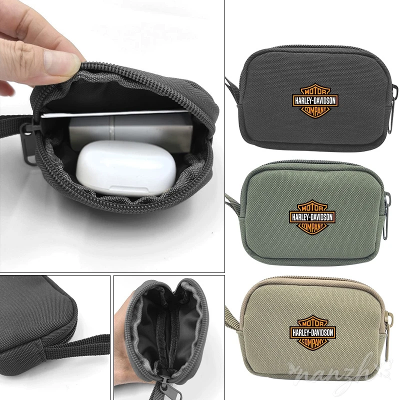 Motorcycle Logo Mini Headphone Handbag Wallet Zipper Auto Keybag For Harley Davidson Electra Glide Ultra Classic Accessories
Motorcycle Logo Mini Headphone Handbag Wallet Zipper Auto Keybag For Harley Davidson Electra Glide Ultra Classic Accessories