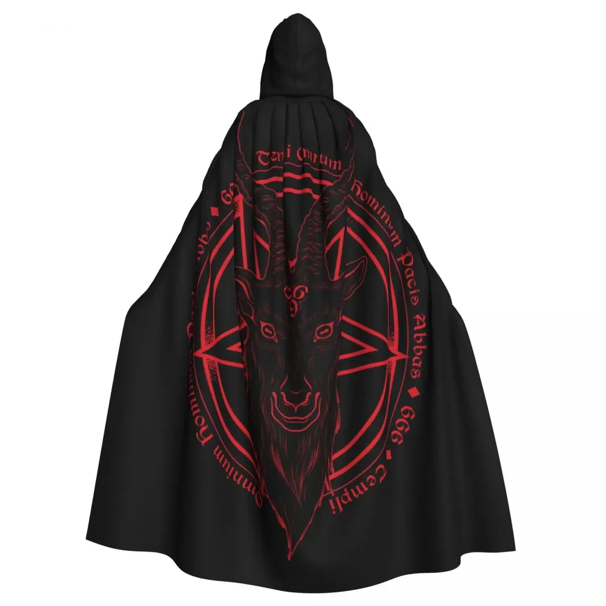 Unisex Witch Party Hooded Cloak Vampires Baphomet Goat Head Print Cape Halloween Fashion Cosplay Costumes
Unisex Witch Party Hooded Cloak Vampires Baphomet Goat Head Print Cape Halloween Fashion Cosplay Costumes