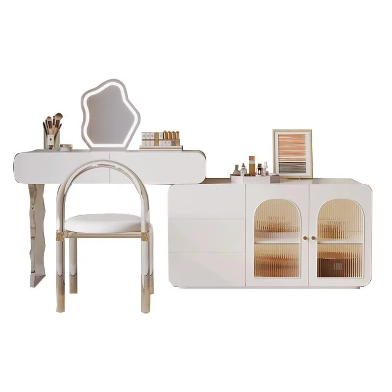 Internet celebrity bedroom dresser storage chest integrated modern simple makeup table
Internet celebrity bedroom dresser storage chest integrated modern simple makeup table