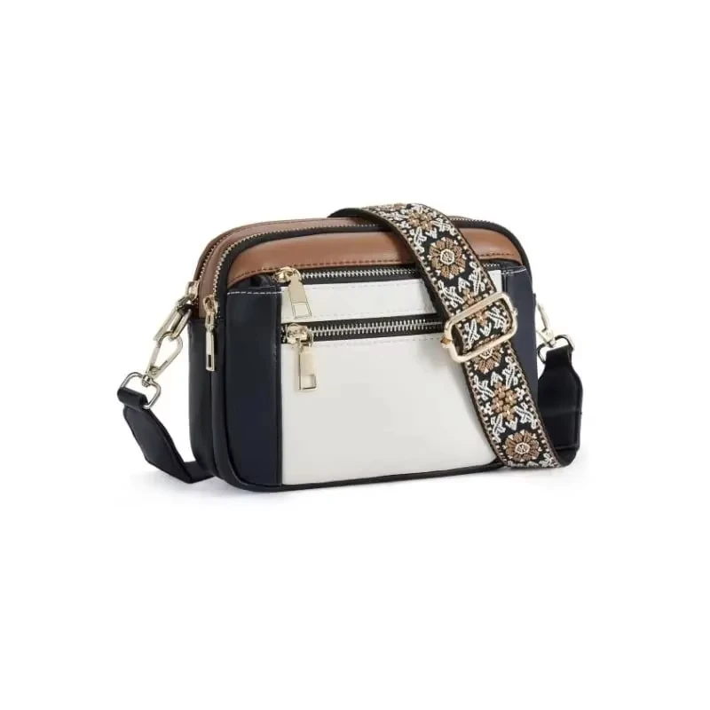 Handmade Colorful Straps Crossbody Leather Bags & Purse Multi-Functional Zip Women's Square Bag Adjustable Shoulder Strap Wallet
Handmade Colorful Straps Crossbody Leather Bags & Purse Multi-Functional Zip Women's Square Bag Adjustable Shoulder Strap Wallet