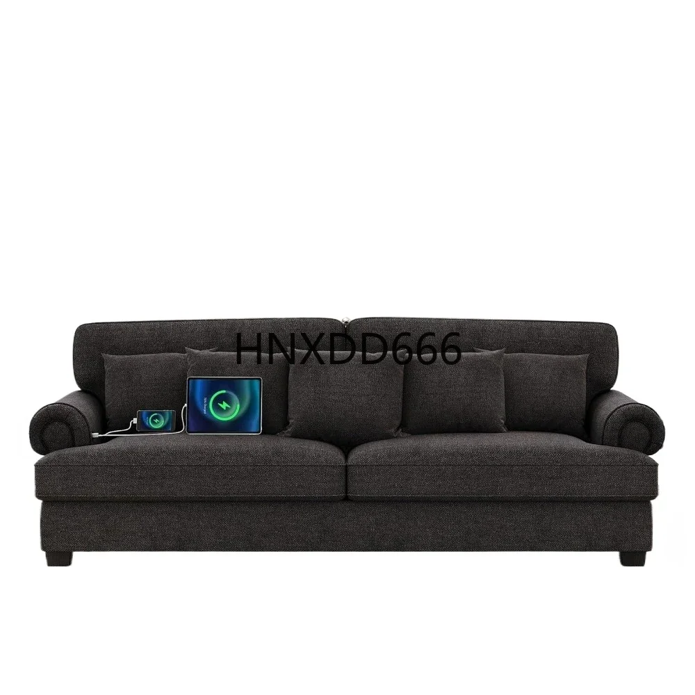 85in Sofa, 3 Seater Couch with 2 USB Charging Ports and Extra deep Seat, Sofa Couches for Living Room, Wide Rolled Arms, Grey
85in Sofa, 3 Seater Couch with 2 USB Charging Ports and Extra deep Seat, Sofa Couches for Living Room, Wide Rolled Arms, Grey
