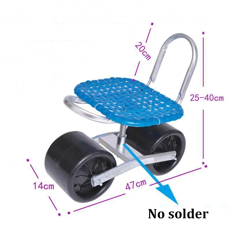 Garden Cart Tool Planting Picking Stool Garden Cart Rolling Work Seat Garden Cart Stool Moving Work Chair Two Wheels
Garden Cart Tool Planting Picking Stool Garden Cart Rolling Work Seat Garden Cart Stool Moving Work Chair Two Wheels