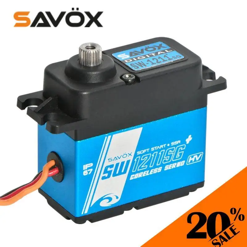 Оригинальный SAVOX SW 1211SG+ digitale без сердечника impermeabile HV 30,0 кг/см для радиоуправляемого автомобиля/лодки
Оригинальный SAVOX SW 1211SG+ digitale без сердечника impermeabile HV 30,0 кг/см для радиоуправляемого автомобиля/лодки