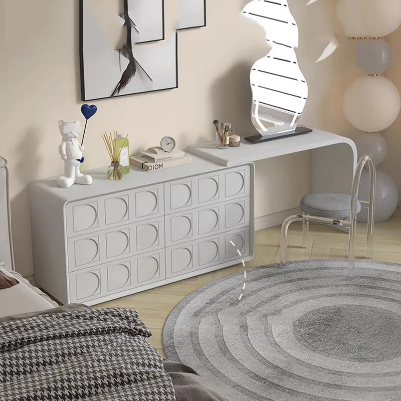 White Bedroom Vanity Table Makeup Drawers Accessories Console Dressing Table Storage Vintage Penteadeira Postmodern Furniture
White Bedroom Vanity Table Makeup Drawers Accessories Console Dressing Table Storage Vintage Penteadeira Postmodern Furniture