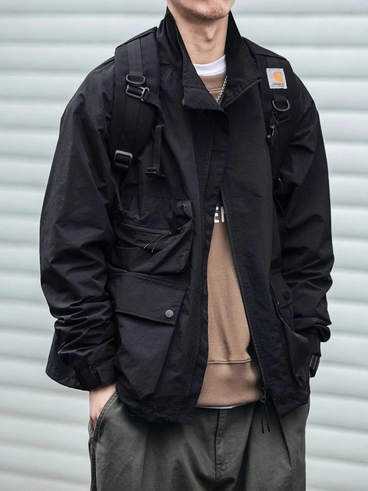 Мужская демисезонная куртка-ветровка большого размера в американском стиле, свободного кроя, с воротником-стойкой, для повседневной носки и охоты
Мужская демисезонная куртка-ветровка большого размера в американском стиле, свободного кроя, с воротником-стойкой, для повседневной носки и охоты