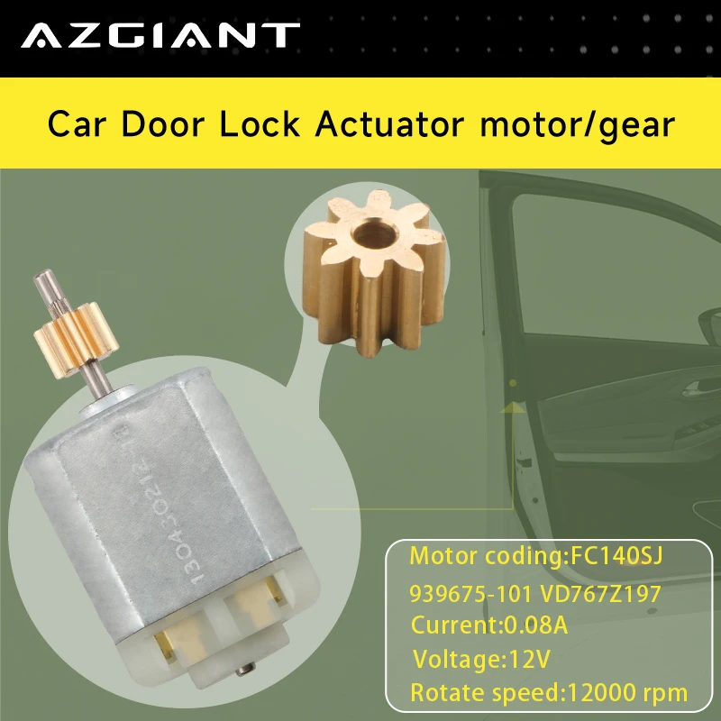 Car Power Door Locks actuator motor VD767Z197 12V Gears 8T Disassembly Tool For Land Rover Range Rover Sport L494 L405 Defender
Car Power Door Locks actuator motor VD767Z197 12V Gears 8T Disassembly Tool For Land Rover Range Rover Sport L494 L405 Defender