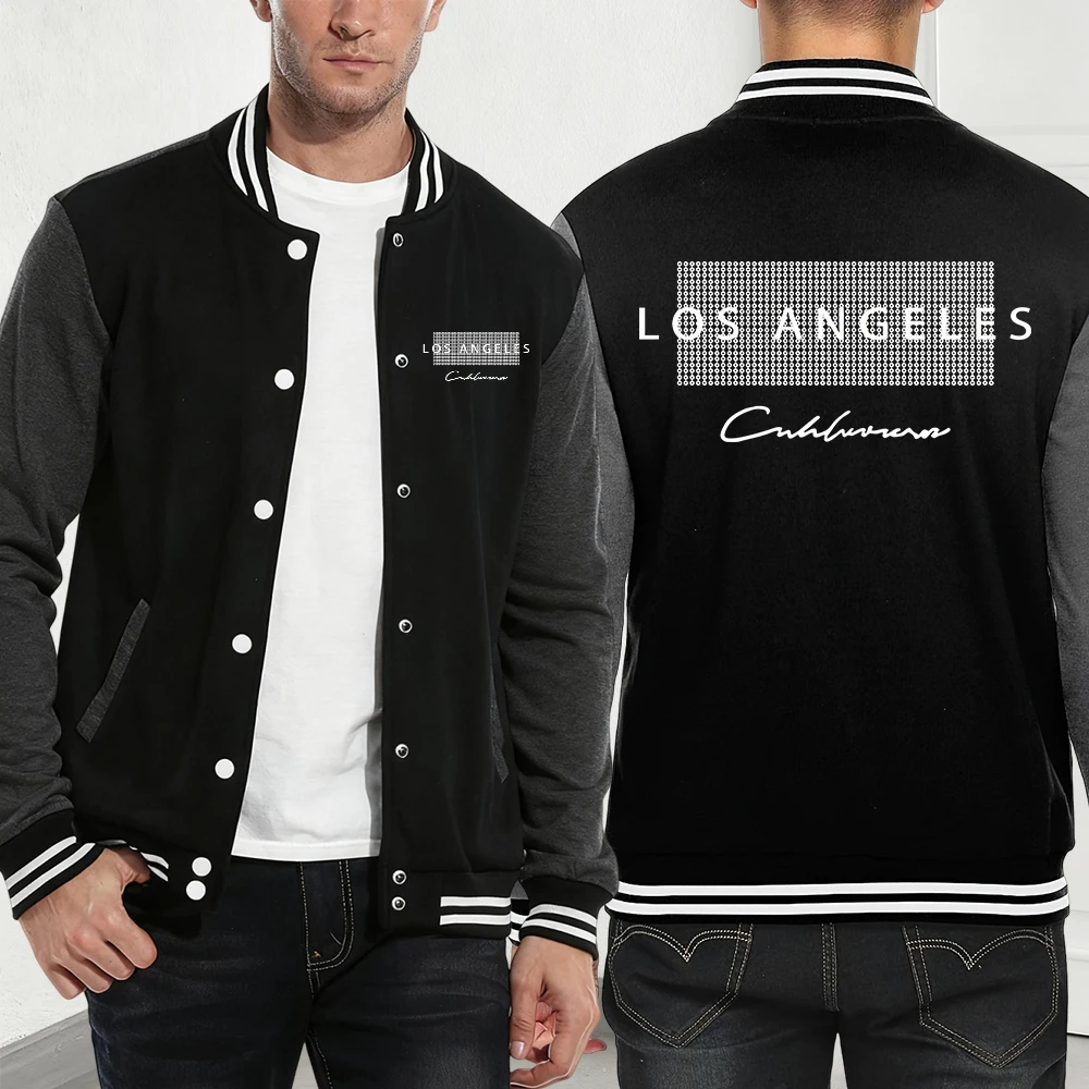Los Angeles Style Printing Coats Men Winter Comfortable Baseball Jersey Basics Pocket Fleece Warm Jackets Loose Casual Clothes
Los Angeles Style Printing Coats Men Winter Comfortable Baseball Jersey Basics Pocket Fleece Warm Jackets Loose Casual Clothes