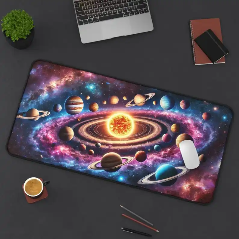 Cosmic Galaxy Desk Mat, Non-slip and Waterproof Mouse Pad, Office and Gaming Desk Decoration Mat, The Perfect Gift for Friends.
Cosmic Galaxy Desk Mat, Non-slip and Waterproof Mouse Pad, Office and Gaming Desk Decoration Mat, The Perfect Gift for Friends.