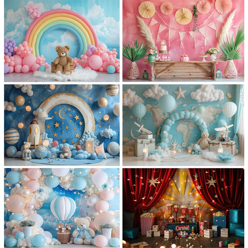 Happy Birthday Party Photography Backdrop Baby Shower Newborn Portrait Colorful Balloon Arch Decor Photo Studio Background AR-04
Happy Birthday Party Photography Backdrop Baby Shower Newborn Portrait Colorful Balloon Arch Decor Photo Studio Background AR-04
