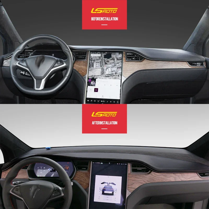 Car Dashboard Covers in Alcantara for Tesla Model S model X 2016 2017 2018 2019 2020 2021 Shade Cushion Pad Carpets Accessories
Car Dashboard Covers in Alcantara for Tesla Model S model X 2016 2017 2018 2019 2020 2021 Shade Cushion Pad Carpets Accessories