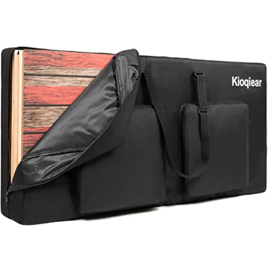 Cornhole Carrying Case - Fits 4' x 2' Regulation Size Board Heavy-Duty Cornhole Boards Bag with Protective Padded Foam and Two
Cornhole Carrying Case - Fits 4' x 2' Regulation Size Board Heavy-Duty Cornhole Boards Bag with Protective Padded Foam and Two
