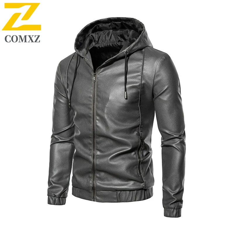 COMXZ 2025 Male Leather Jacket Autumn New Premium Casual Travel Leather Coat Vintage Comfortable Trendy Streetwear Style Coats
COMXZ 2025 Male Leather Jacket Autumn New Premium Casual Travel Leather Coat Vintage Comfortable Trendy Streetwear Style Coats