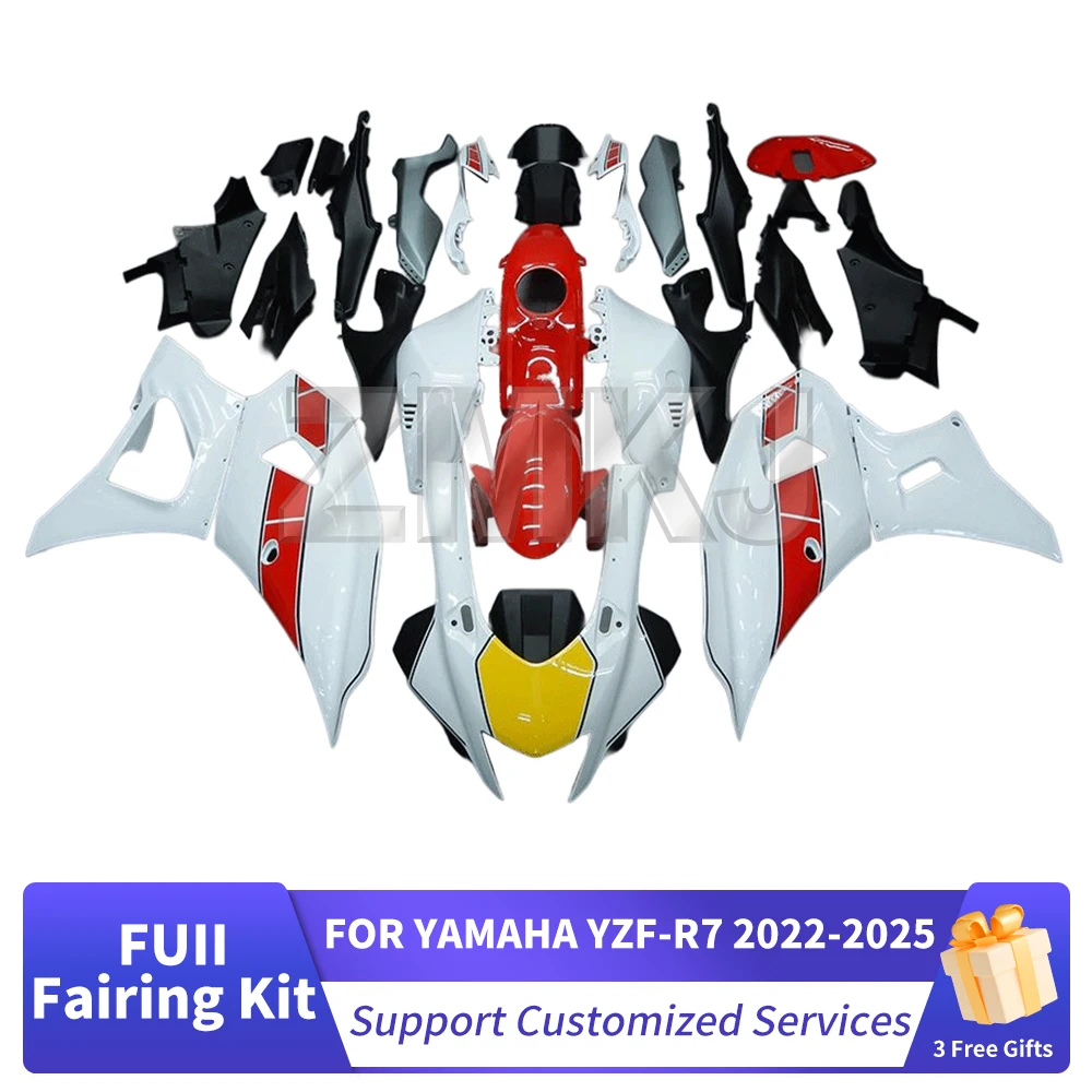 For YAMAHA YZF-R7 2025 2022 2023 2024 Motorcycle Fairing Set Body Kit Decoration Plastic Guard Plate Accessories Shell Injection
For YAMAHA YZF-R7 2025 2022 2023 2024 Motorcycle Fairing Set Body Kit Decoration Plastic Guard Plate Accessories Shell Injection