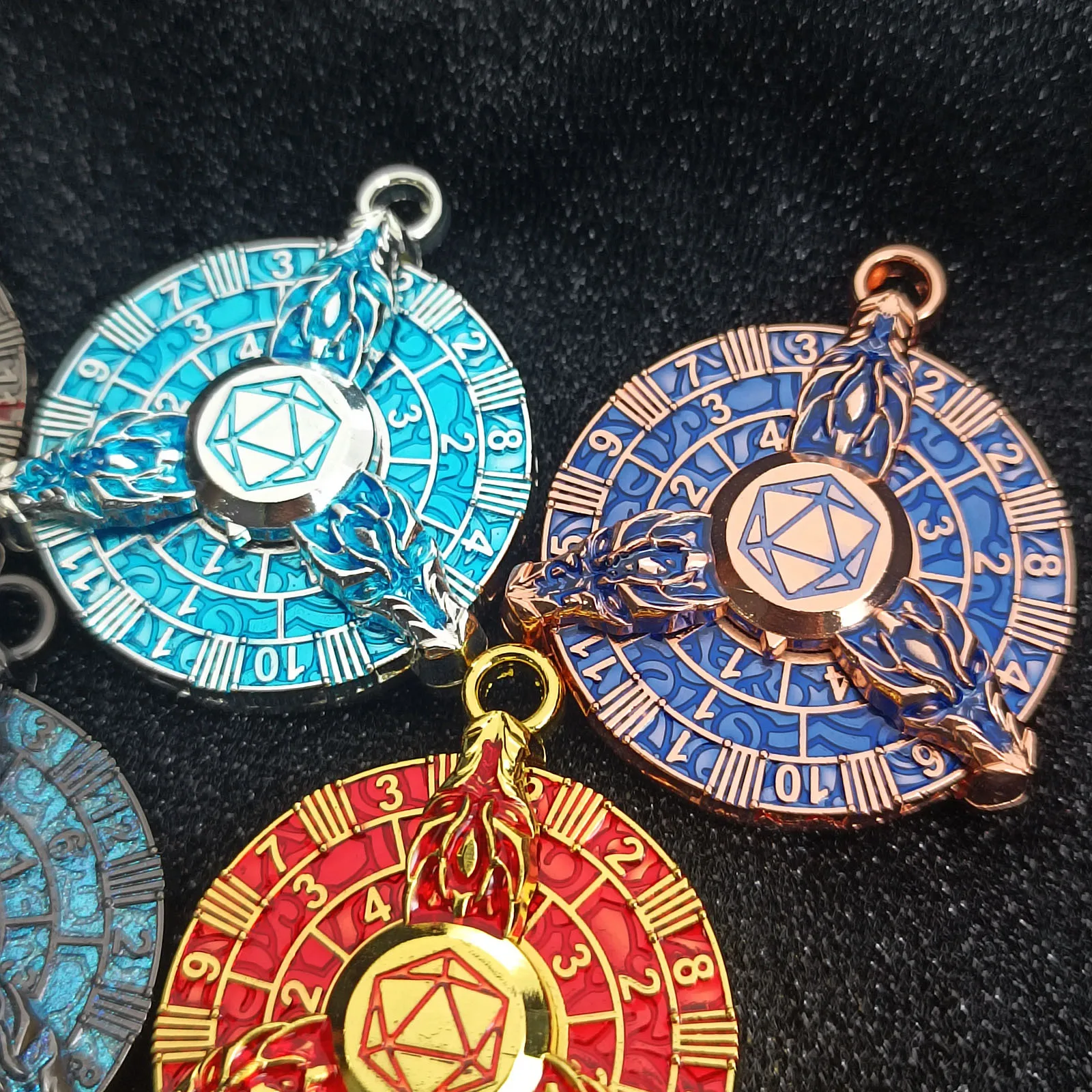 Metal Roulette Dice Spinner for D&D RPG Dragon Dice Wheel Fidget Spinner TTRPG Tabletop Board Games Player Gamer Collector Gift
Metal Roulette Dice Spinner for D&D RPG Dragon Dice Wheel Fidget Spinner TTRPG Tabletop Board Games Player Gamer Collector Gift