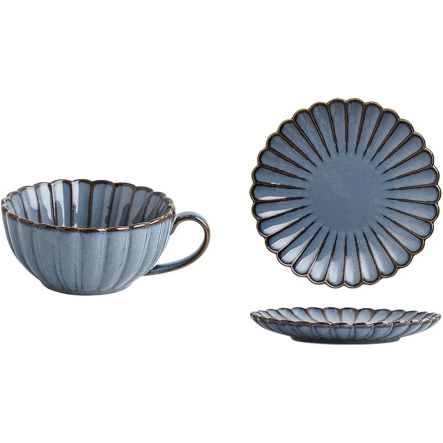 Eye-catching and elegant ceramic coffee mug set - Colorful and vibrant retro blue mugs with a unique and creative touch, perfect
Eye-catching and elegant ceramic coffee mug set - Colorful and vibrant retro blue mugs with a unique and creative touch, perfect