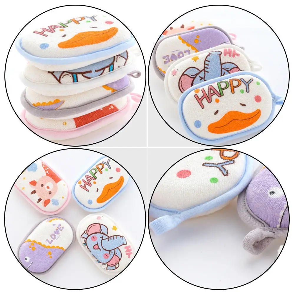 Baby Bath Sponge Soft Cartoon Printing Infant Shower Towel Absorb Water Scrubber Anti Dropping Strap Newborn Bath Kids
Baby Bath Sponge Soft Cartoon Printing Infant Shower Towel Absorb Water Scrubber Anti Dropping Strap Newborn Bath Kids