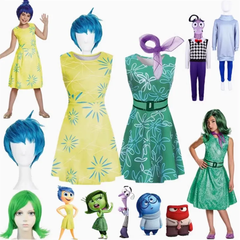 Children's Halloween InsideOut2 Cosplay Stage Costume Dress Movie Inception 2 Stage Performance Fashionable Polyester Gown
Children's Halloween InsideOut2 Cosplay Stage Costume Dress Movie Inception 2 Stage Performance Fashionable Polyester Gown