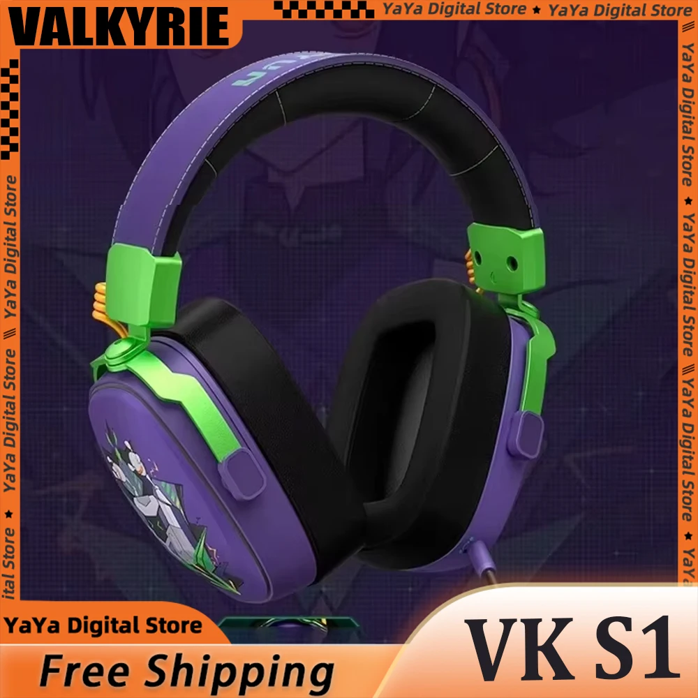 VALKYRIE VK S1 Headphones Gaming Wireless Bluetooth Tri Mode HiFi 50mm Large Dynamic Low Latency Esports Chip Custom Earphones
VALKYRIE VK S1 Headphones Gaming Wireless Bluetooth Tri Mode HiFi 50mm Large Dynamic Low Latency Esports Chip Custom Earphones