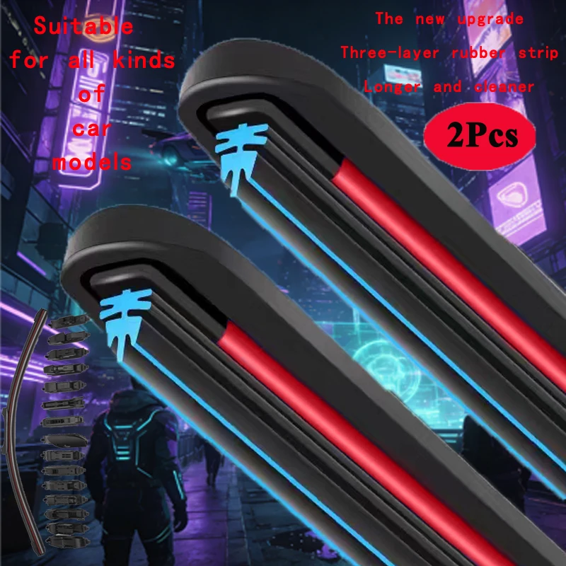 Three Rubber For MERCEDES BENZ AMG GT C190 R190 X290 2014-2024 Car Windshield Wiper Blade Front Windscreen Accessories Window
Three Rubber For MERCEDES BENZ AMG GT C190 R190 X290 2014-2024 Car Windshield Wiper Blade Front Windscreen Accessories Window