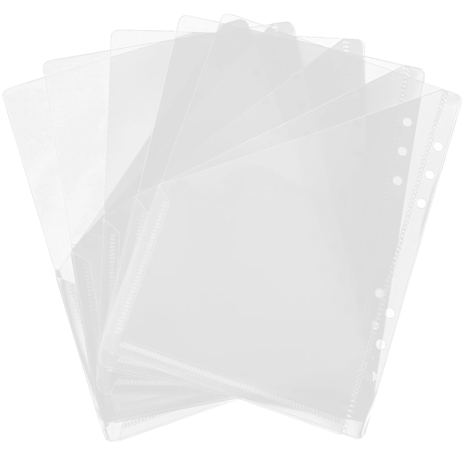5PCS A5 Slope Edge Notebook Inner Pocket PP Document Protectors Clear Pages for Photos Office Storage Wear Resistant File
5PCS A5 Slope Edge Notebook Inner Pocket PP Document Protectors Clear Pages for Photos Office Storage Wear Resistant File