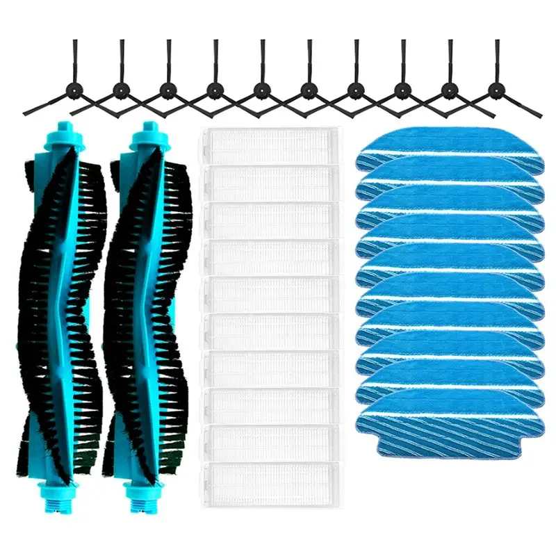 【HOT SELLING PRODUCTS】For Proscenic M6 Pro Robot Vacuum Cleaner Replacement Accessories- Main Side Brush Hepa Filter& Mop(32Pcs)
【HOT SELLING PRODUCTS】For Proscenic M6 Pro Robot Vacuum Cleaner Replacement Accessories- Main Side Brush Hepa Filter& Mop(32Pcs)