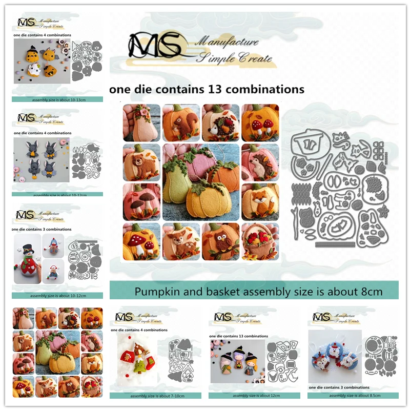 Halloween Christmas Metal Cutting Dies Sewing Bat Elk Bear Pumpkin Witch Snowman Animal apple scrapbooking Paper Card Craft
Halloween Christmas Metal Cutting Dies Sewing Bat Elk Bear Pumpkin Witch Snowman Animal apple scrapbooking Paper Card Craft