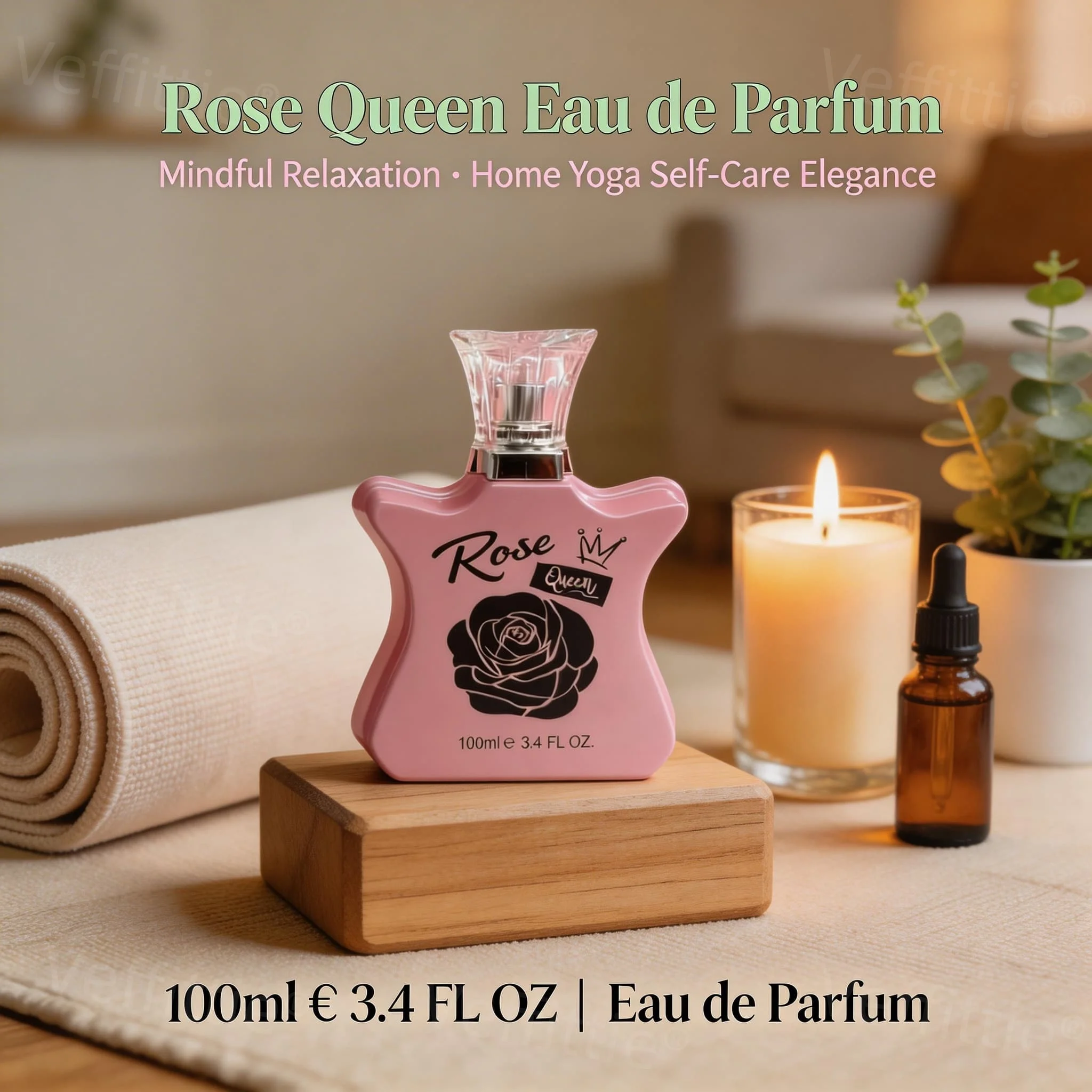 Soft Floral Woody Perfume 100ml, fruity red wine top, rose geranium mid, honey musk base, all-day fresh scent for cozy home
Soft Floral Woody Perfume 100ml, fruity red wine top, rose geranium mid, honey musk base, all-day fresh scent for cozy home
