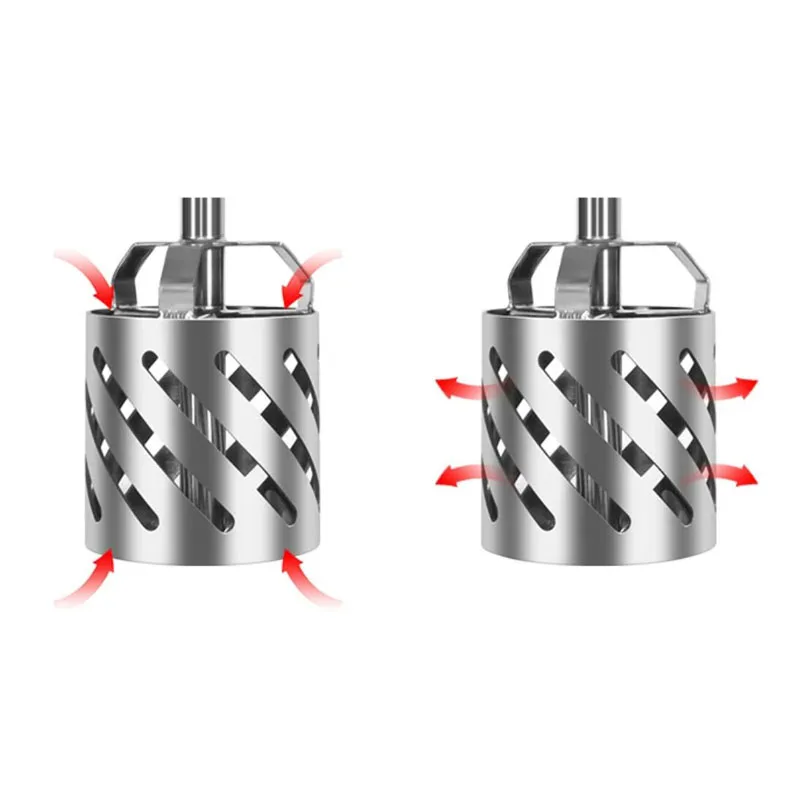 High Shear Integrated Turbine Stirrer 304 Stainless Steel Dispersion Emulsifying Head 50mm Diameter for Homogenizing Mixtures
High Shear Integrated Turbine Stirrer 304 Stainless Steel Dispersion Emulsifying Head 50mm Diameter for Homogenizing Mixtures