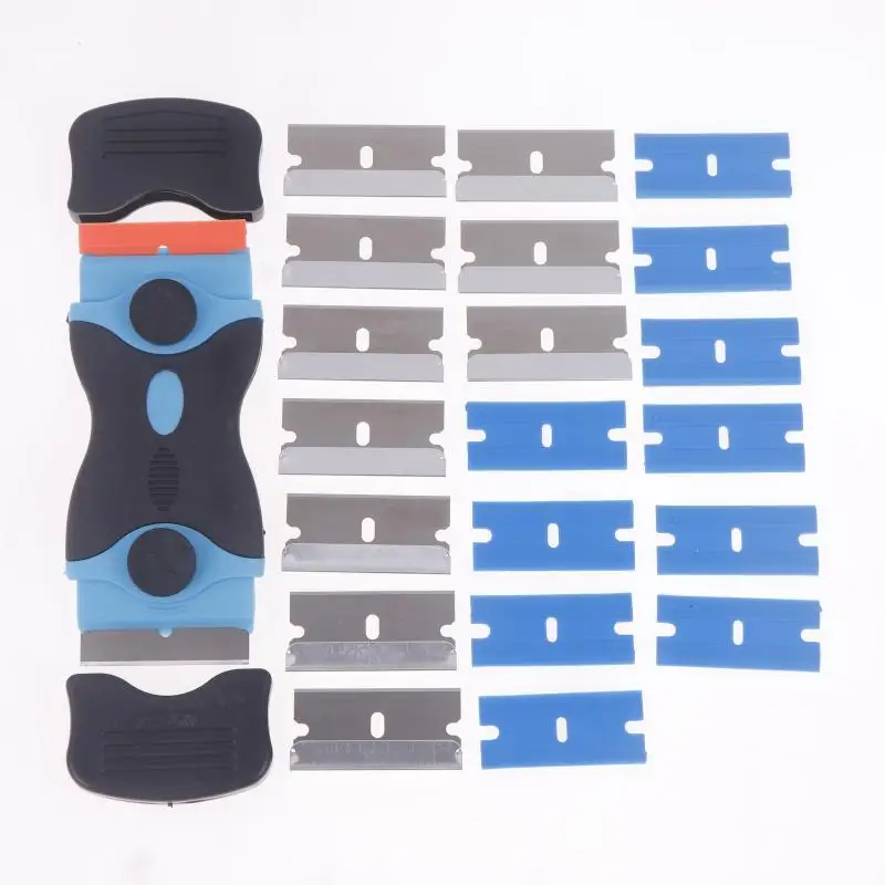Auto & Home Window Cleaner, Plastic & Metal Razor Blade Scraper, Removes Adhesive & Film
Auto & Home Window Cleaner, Plastic & Metal Razor Blade Scraper, Removes Adhesive & Film
