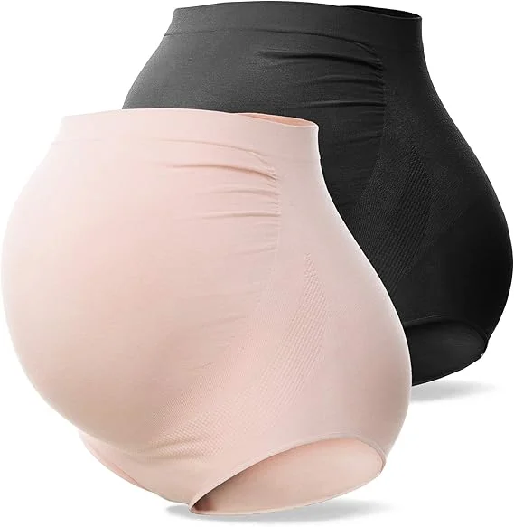 2pcs Women's Maternity High Waist Underwear Pregnancy Seamless Soft Hipster Panties Over Bump
2pcs Women's Maternity High Waist Underwear Pregnancy Seamless Soft Hipster Panties Over Bump