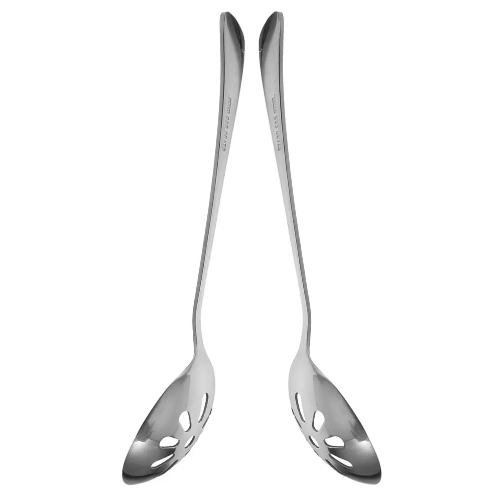 2pcs Stainless Steel Spoon Perforated Strainer Colander Slotted Serving Dinner Utensils Kitchen Tools Round SmallSpoons
2pcs Stainless Steel Spoon Perforated Strainer Colander Slotted Serving Dinner Utensils Kitchen Tools Round SmallSpoons