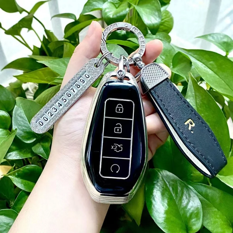 For Denza N8L Flagship Premium Smart Key Fob Cover Case, Ultra-Thin Full-Coverage TPU Protective Shell
For Denza N8L Flagship Premium Smart Key Fob Cover Case, Ultra-Thin Full-Coverage TPU Protective Shell