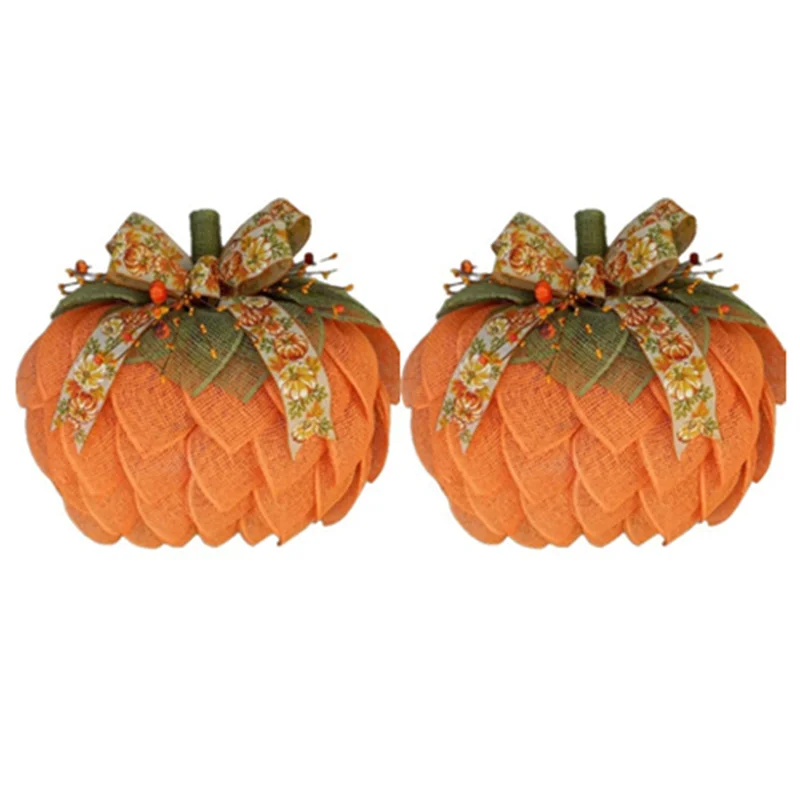 Front Door For Halloween Thanksgiving Wall Decoration-Autumn Pumpkin Wreath(2 Pieces) Featuring Bows& Berries
Front Door For Halloween Thanksgiving Wall Decoration-Autumn Pumpkin Wreath(2 Pieces) Featuring Bows& Berries